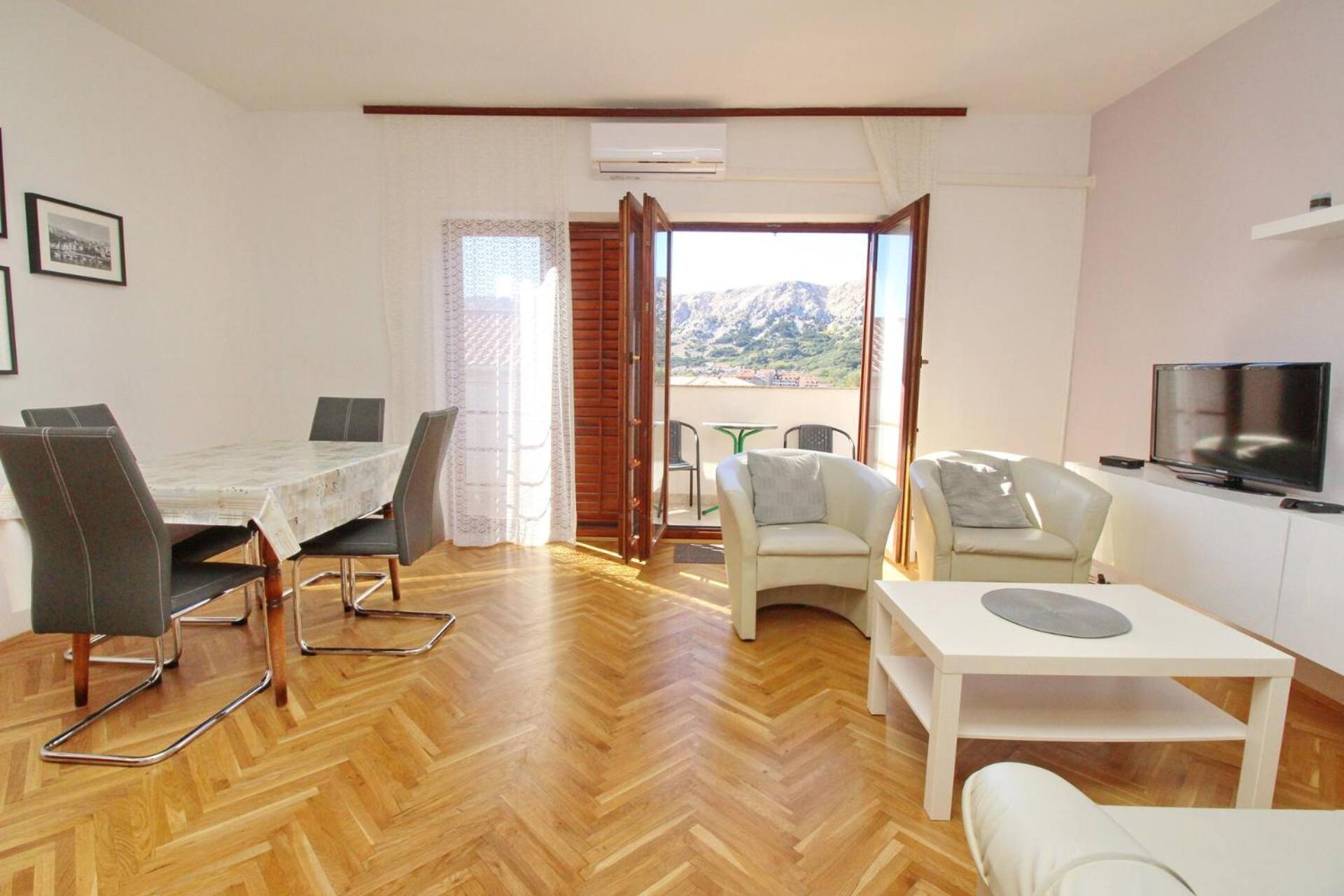 Apartments Kucar Baška Exteriér fotografie