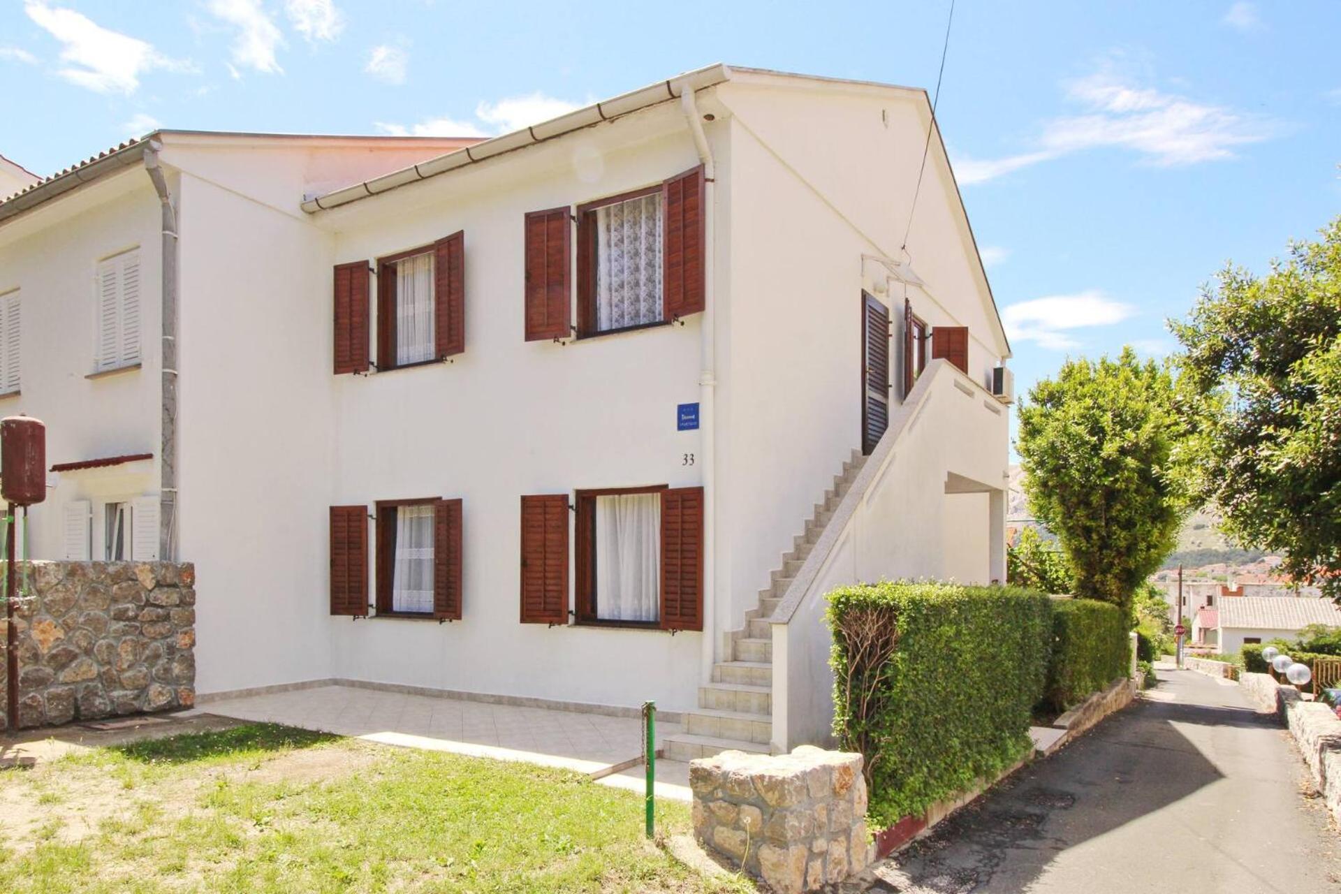 Apartments Kucar Baška Exteriér fotografie