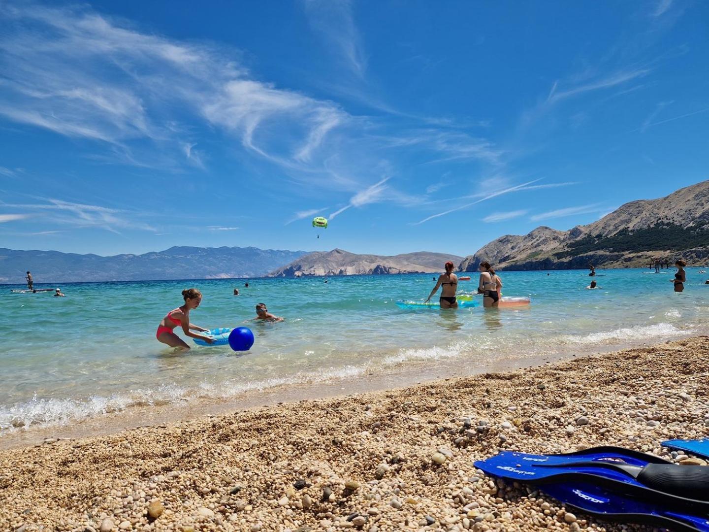 Apartments Kucar Baška Exteriér fotografie