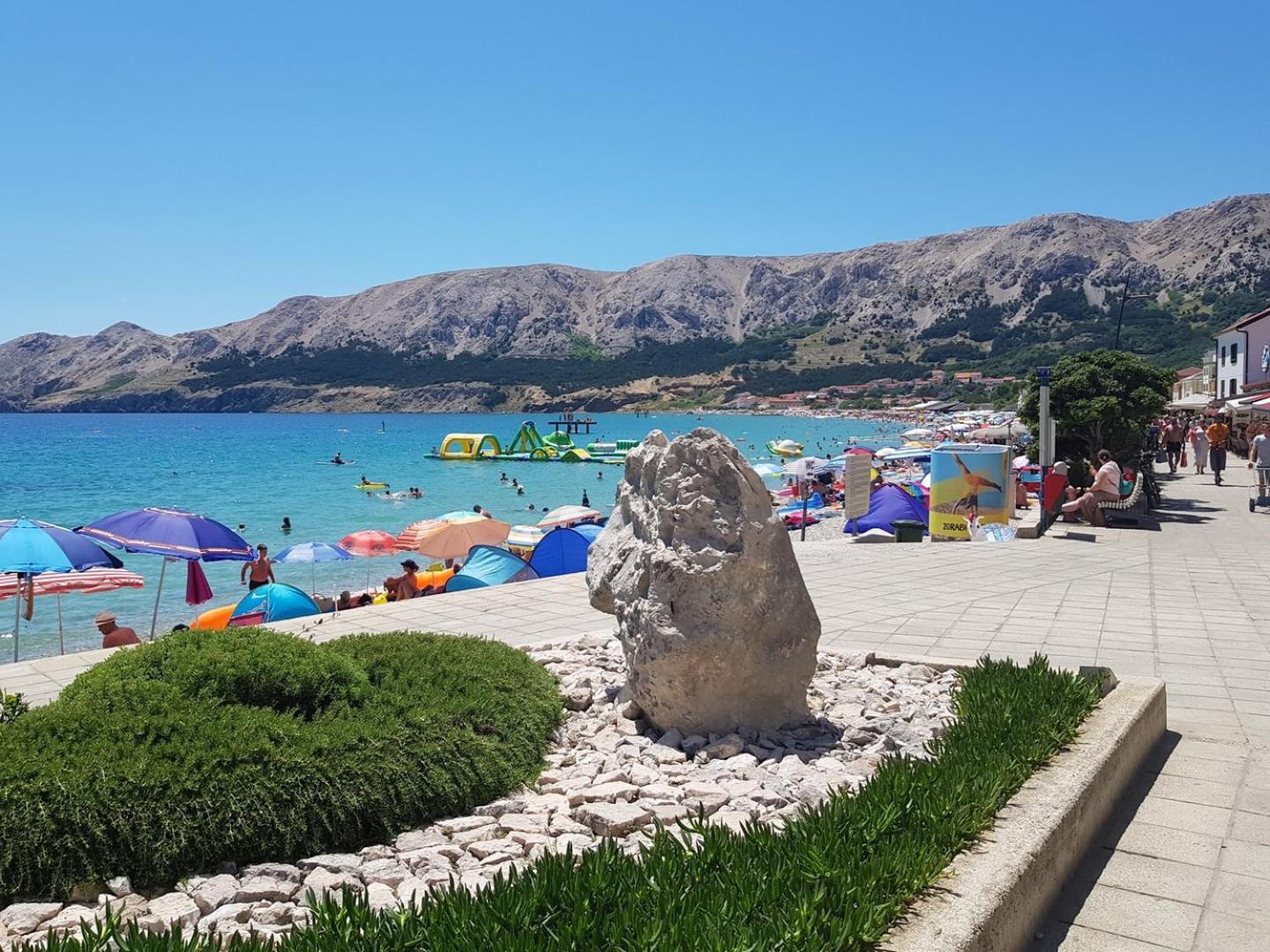 Apartments Kucar Baška Exteriér fotografie