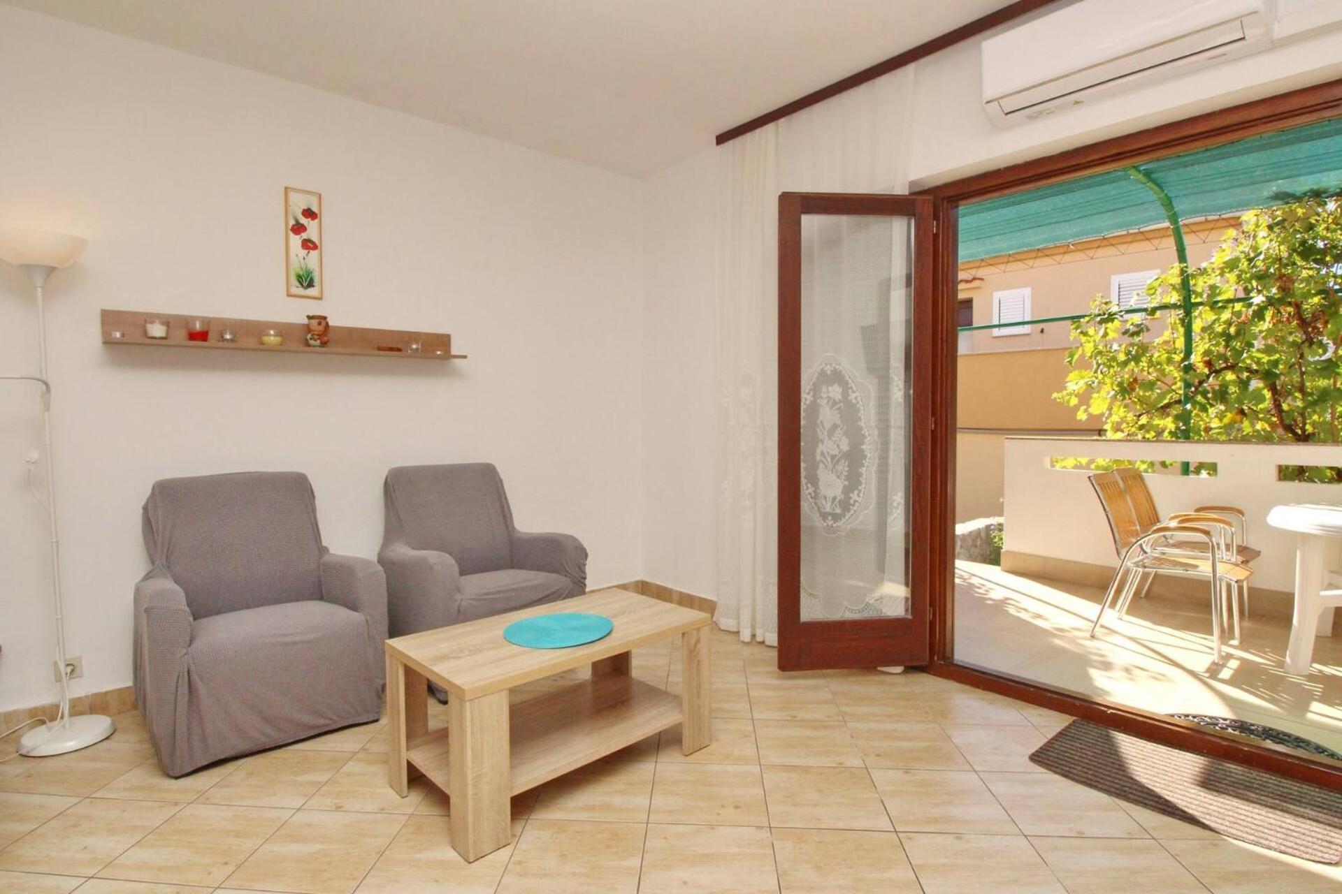 Apartments Kucar Baška Exteriér fotografie
